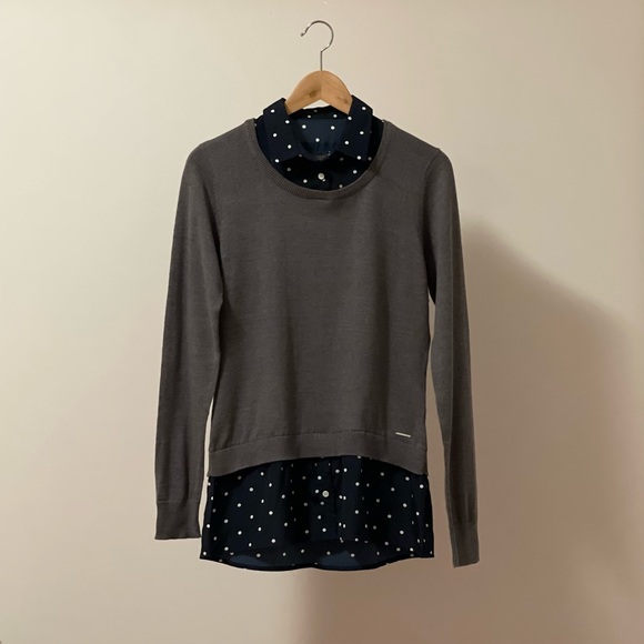 U.S. Polo Assn. Tops - US Polo Association Layered 2fer Blouse Shirt